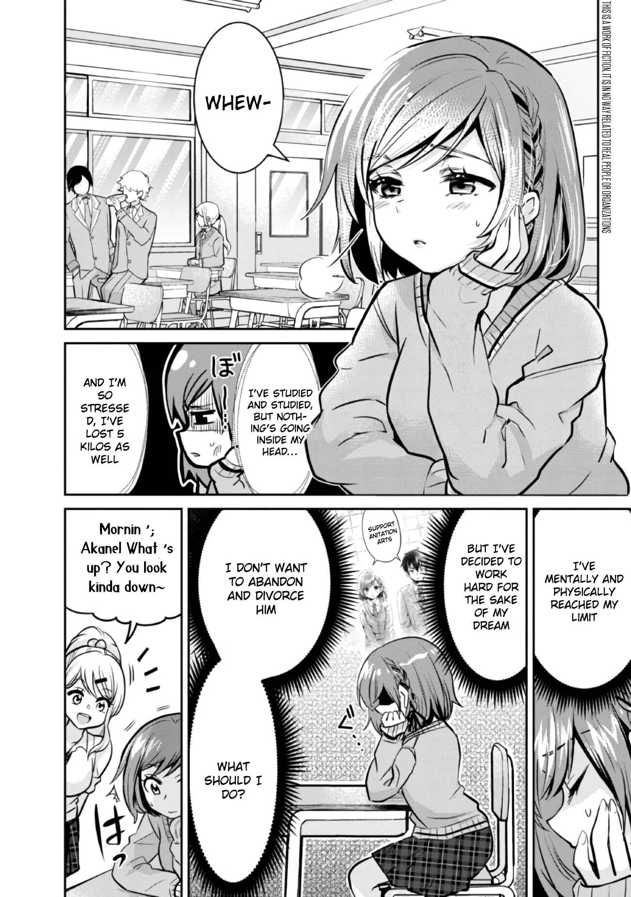 Class no Daikirai na Joshi to Kekkon Suru Koto ni Natta. Chapter 6.1 - Page 2