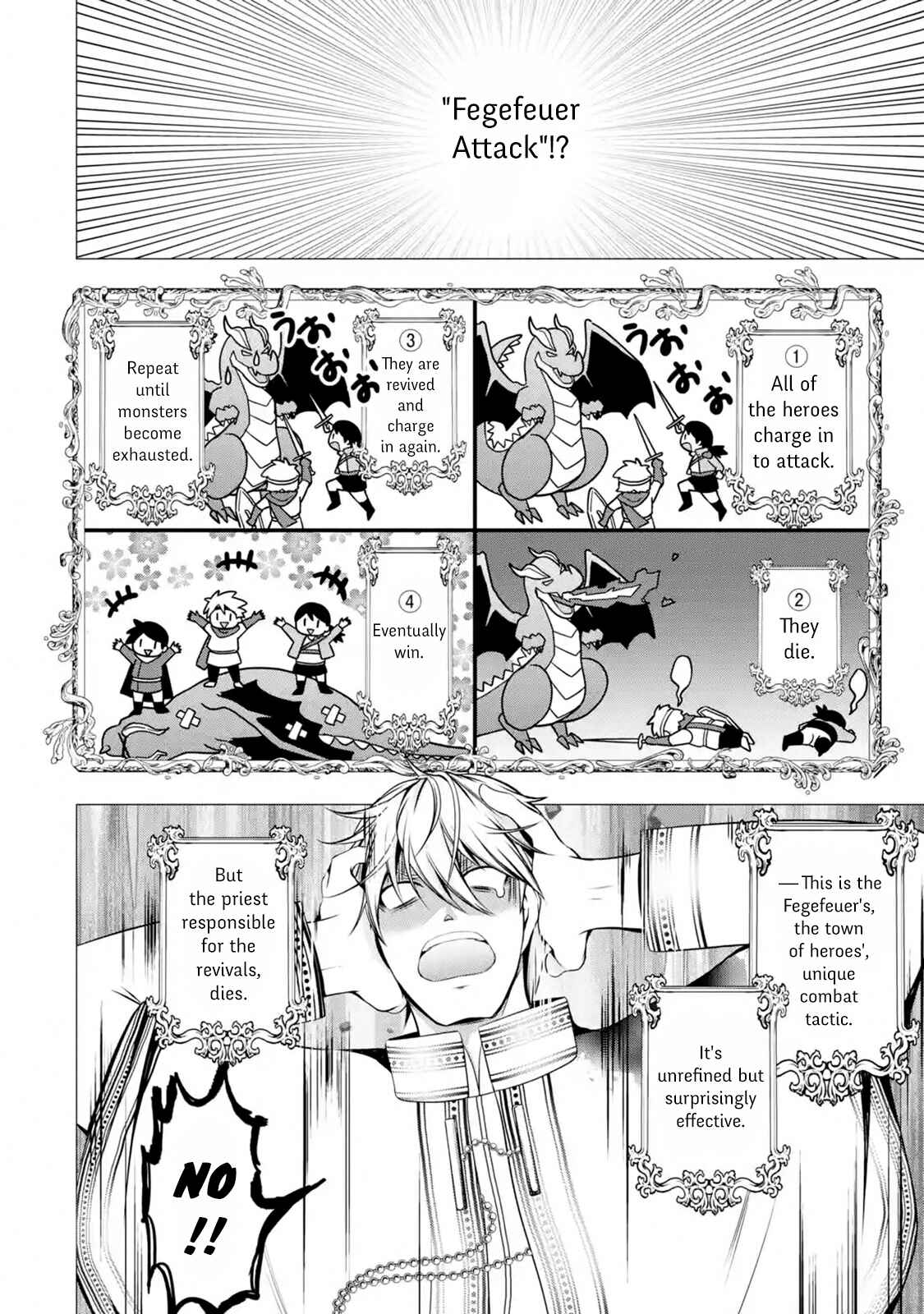 I'm Working at the Church as a Priest, but I Want to Be Cut Some Slack from the Mutilated Bodies of the Heroes that Keep Getting Sent to Me Chapter 4.1 - Page 6