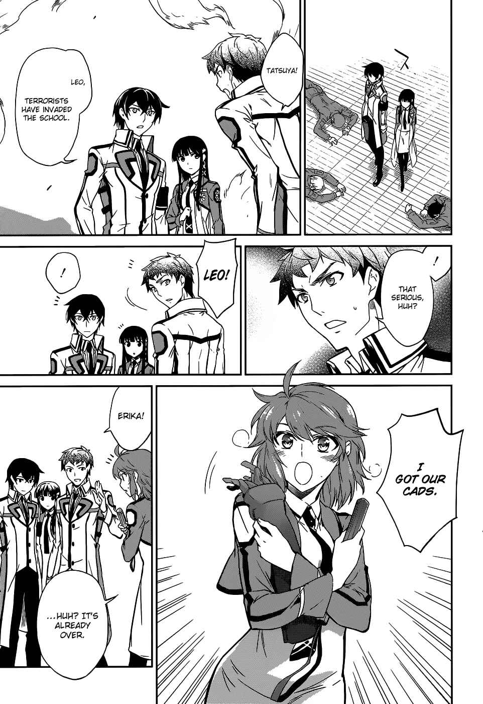Mahouka Koukou no Rettousei - Nyuugaku-hen Chapter 17 - Page 12