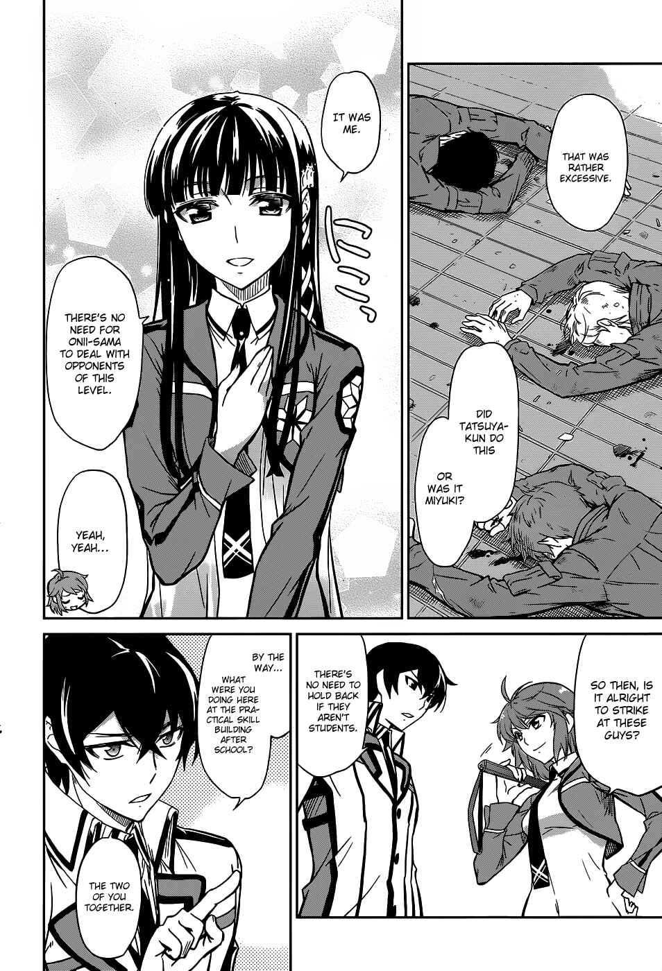 Mahouka Koukou no Rettousei - Nyuugaku-hen Chapter 17 - Page 13