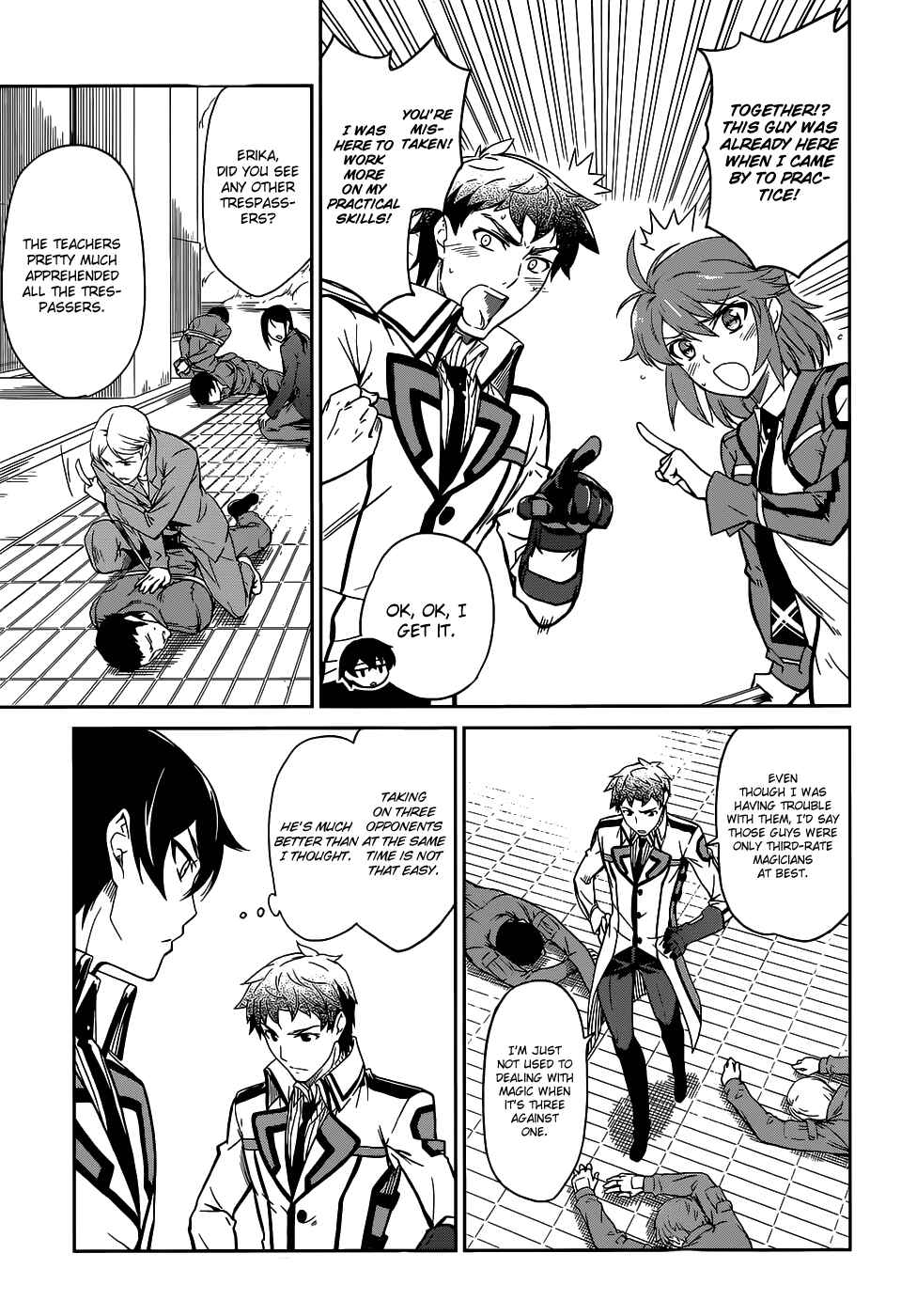 Mahouka Koukou no Rettousei - Nyuugaku-hen Chapter 17 - Page 14