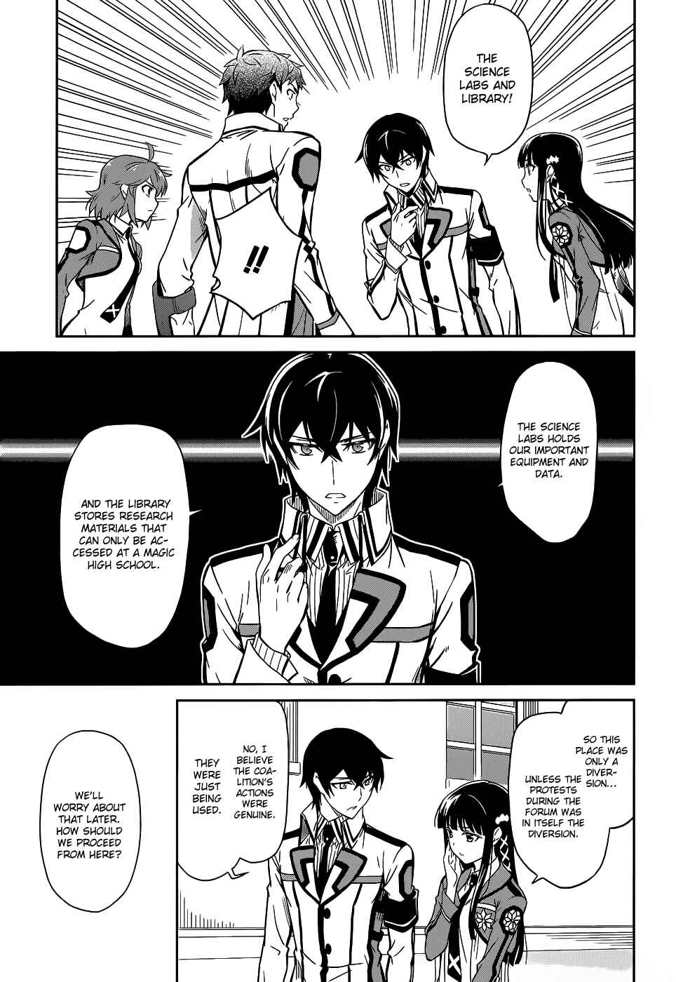 Mahouka Koukou no Rettousei - Nyuugaku-hen Chapter 17 - Page 16