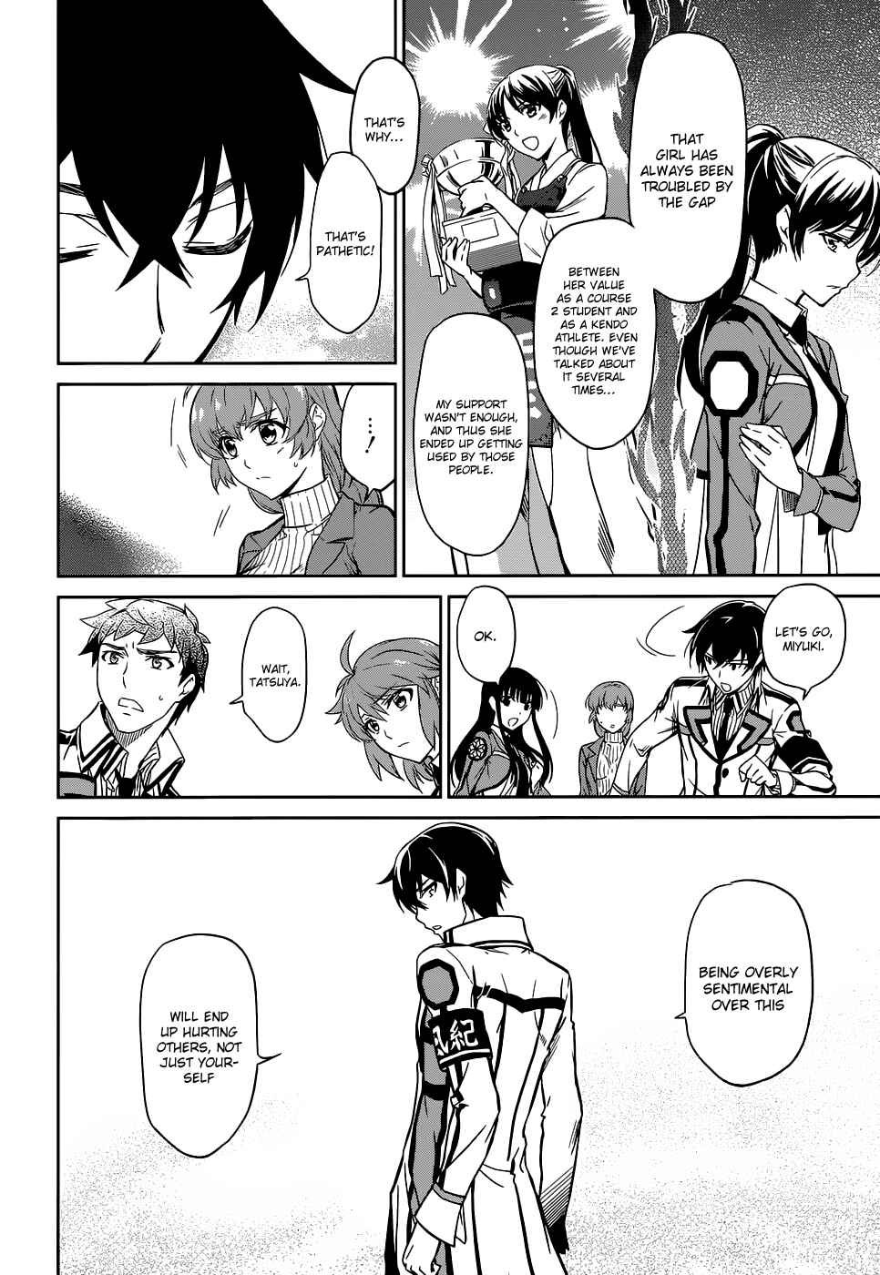 Mahouka Koukou no Rettousei - Nyuugaku-hen Chapter 17 - Page 19