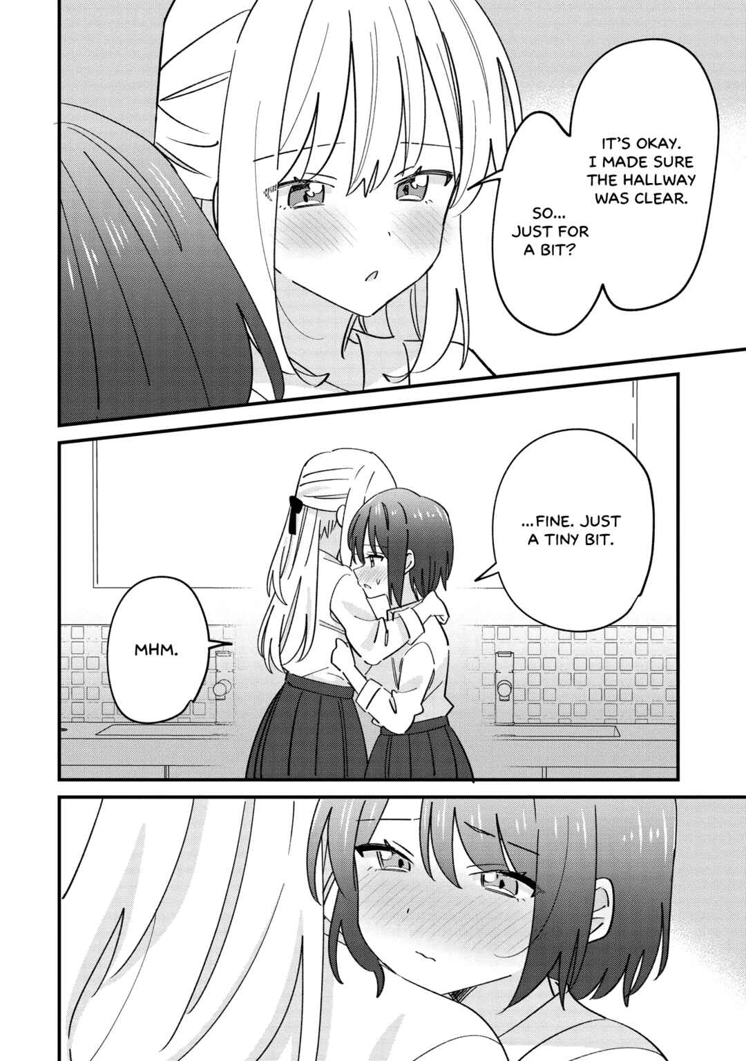 Kao dake yoi Classmate ga, Yatara to Guigui Kuru Yuri no Hanashi. Chapter 12.2 - Page 4