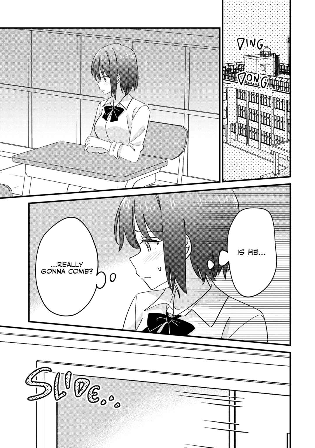 Kao dake yoi Classmate ga, Yatara to Guigui Kuru Yuri no Hanashi. Chapter 12.2 - Page 9