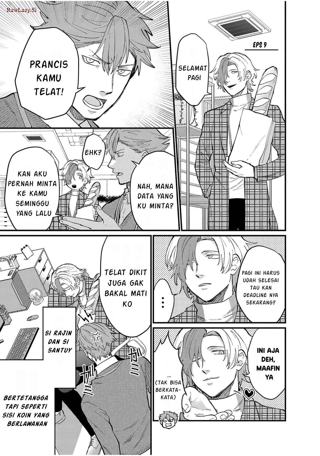 Chiseigaku Boys ~Koku ga Salaryman ni natte Hataraku Kaisha~ Chapter 9 - Page 2