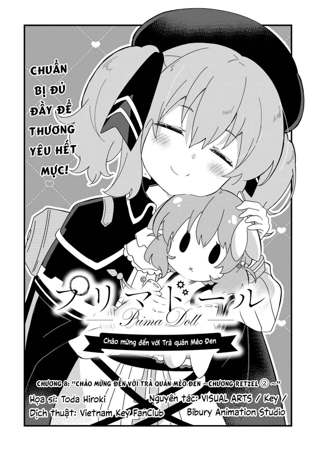 Prima Doll: Youkoso Kuro Nekotei e Chapter 8 - Page 1