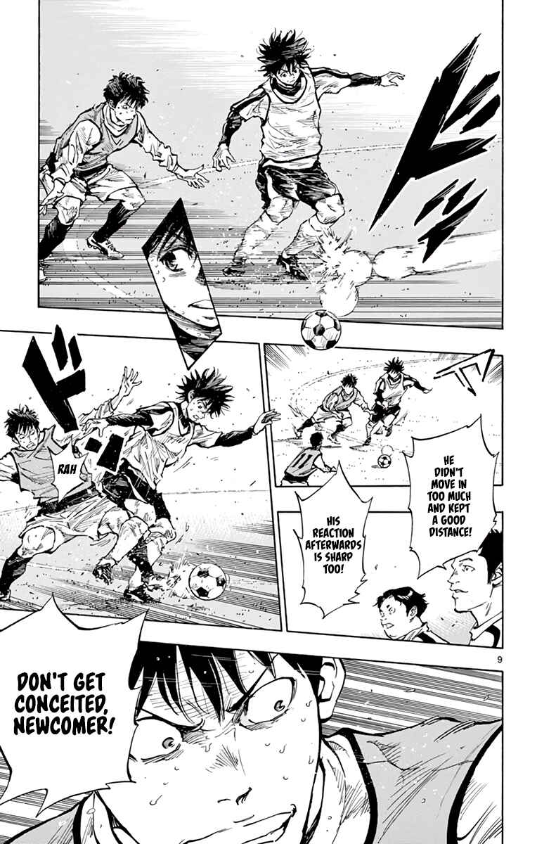 BE BLUES ~Ao ni Nare~ Chapter 308 - Page 9