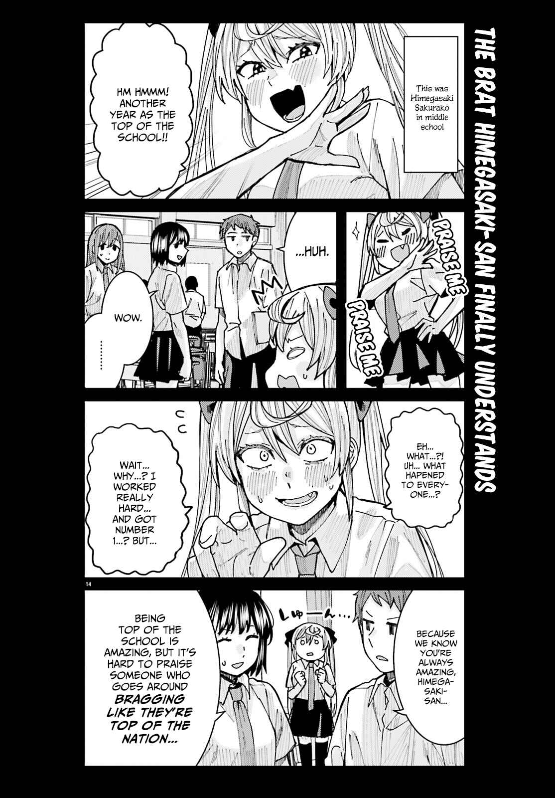 Himegasaki Sakurako wa Kyou mo Fubin Kawaii Chapter 14 - Page 14
