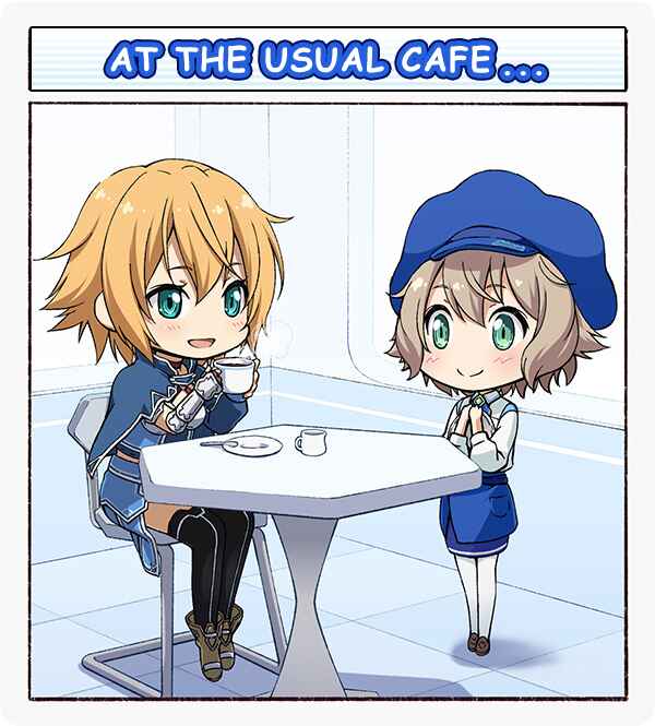 Beater's Cafe Tenchou Teria ga Hasshinsuru Manga Teria Channel! Chapter 7.5 - Page 1