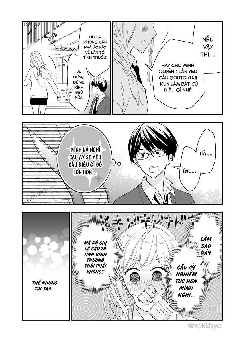 The World Will Be Destroyed Tomorrow, so I Want to Rub Your Boobs Chapter 14 - Page 4