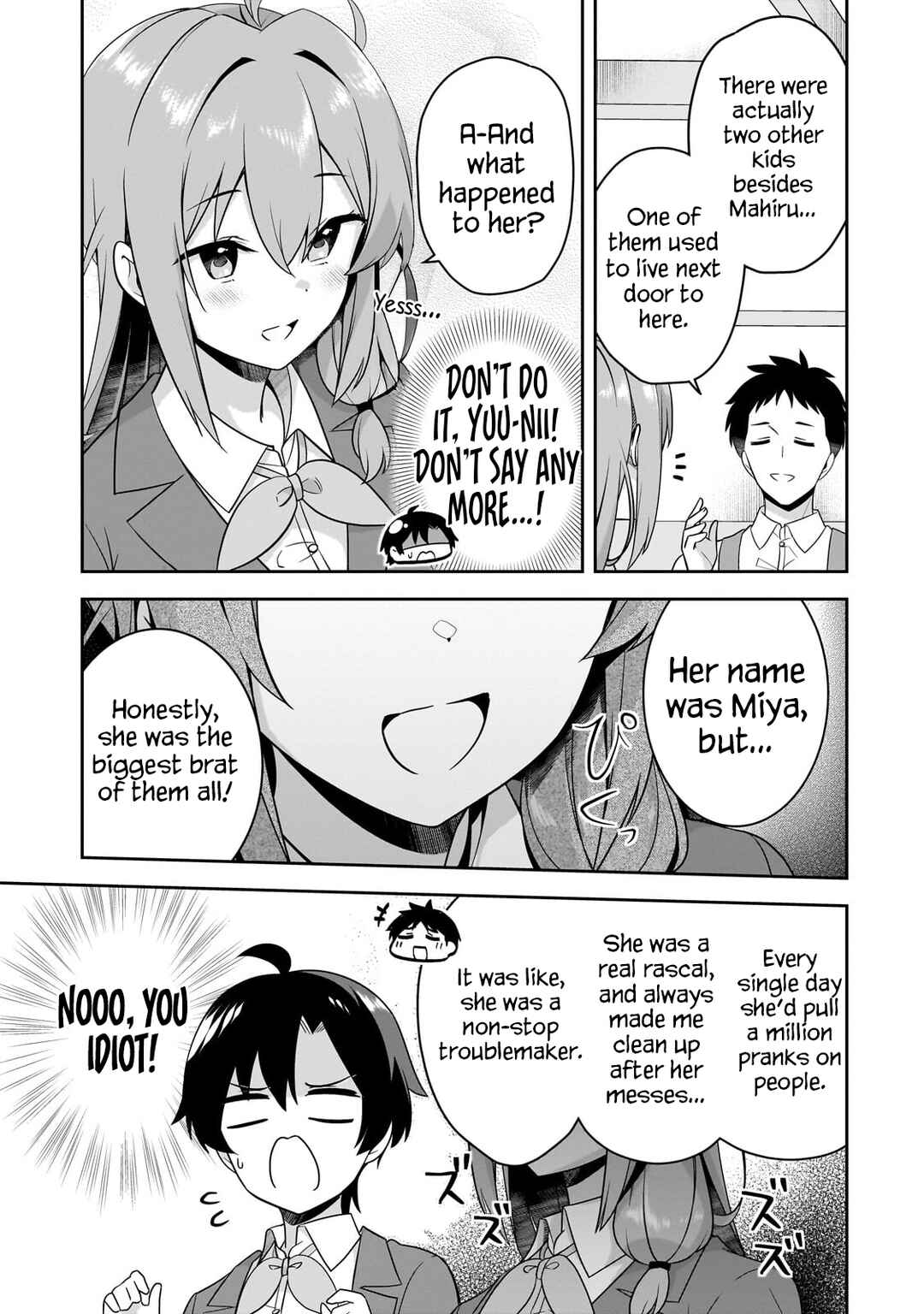 10-Nen Buri ni Saikai shita Kusogaki wa Seijun Bishoujo JK ni Seichou shiteita Chapter 6.1 - Page 6