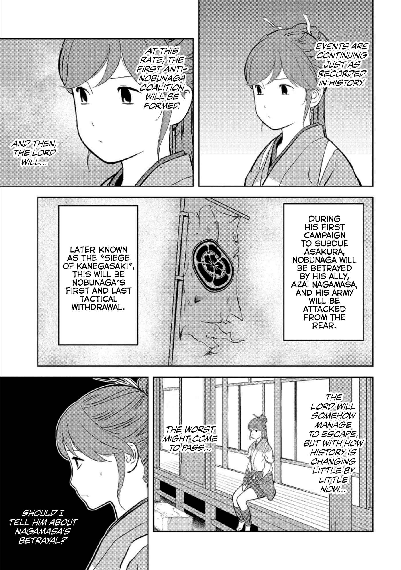 Sengoku Komachi Kuroutan Chapter 42 - Page 10