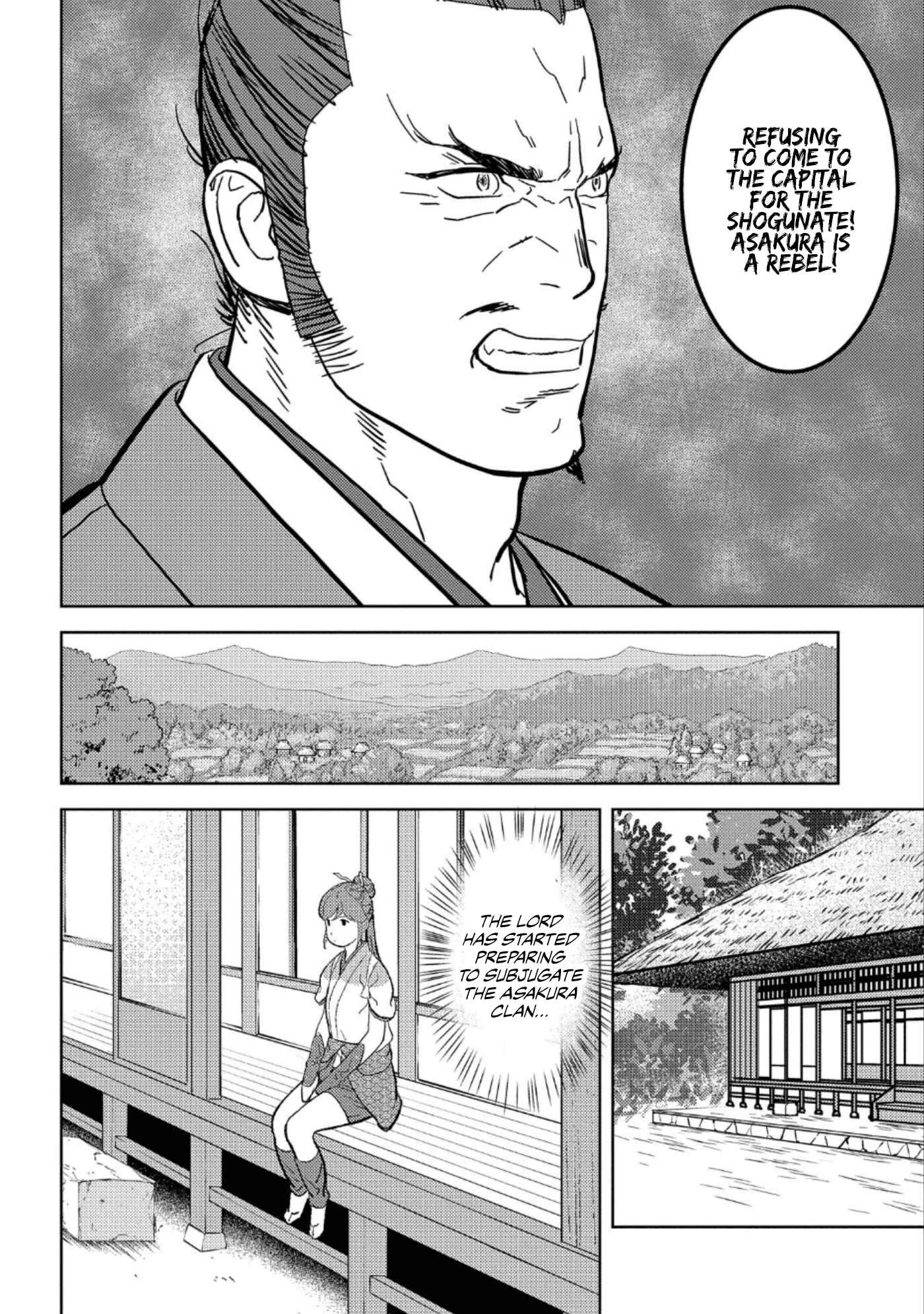 Sengoku Komachi Kuroutan Chapter 42 - Page 9