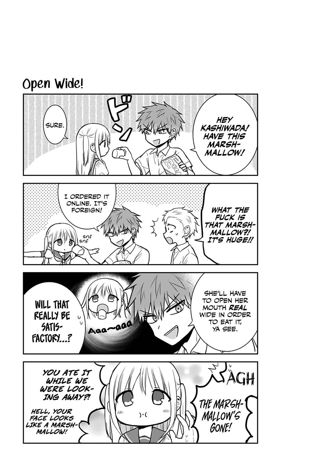 Kao ni Denai Kashiwada-san to Kao ni Deru Oota-kun Chapter 53 - Page 9