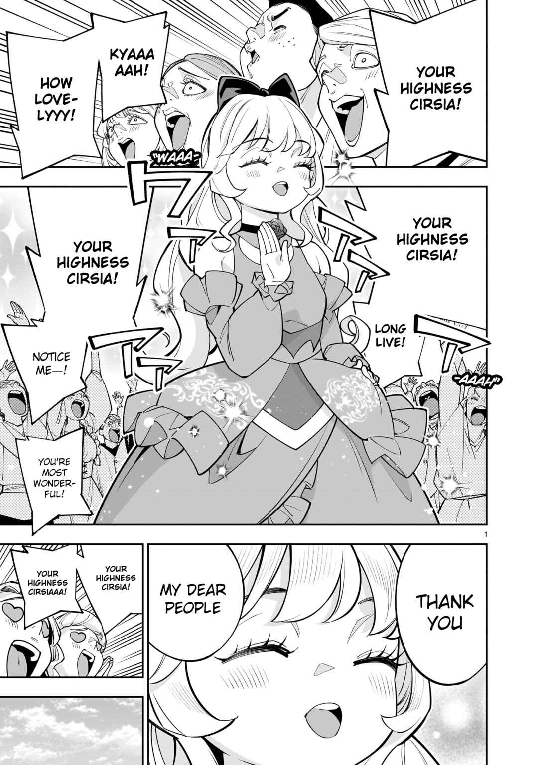 Shinimodori Oujo wa Ikinobiru tame ni Yuri Harem o Tsukuru koto ni shita Chapter 6 - Page 1