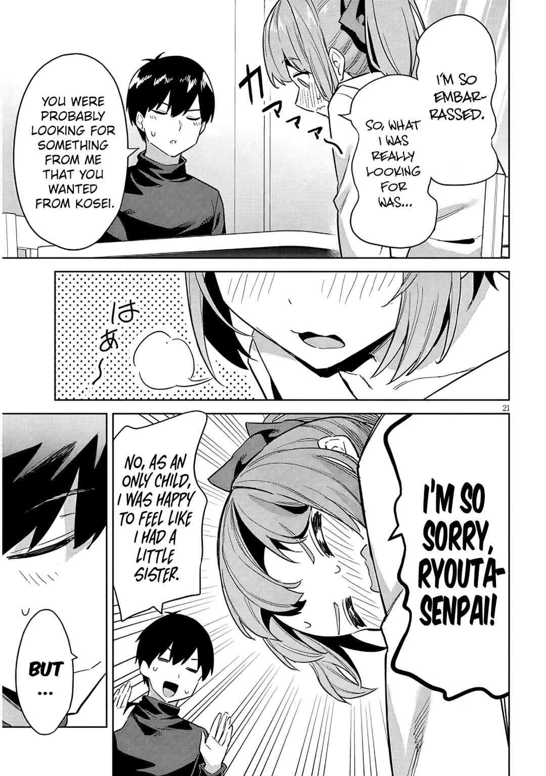 Jitsu wa Imouto deshita. ~Saikin Dekita Giri no Otouto no Kyorikan ga Yatara Chikai Wake~ Chapter 32 - Page 22