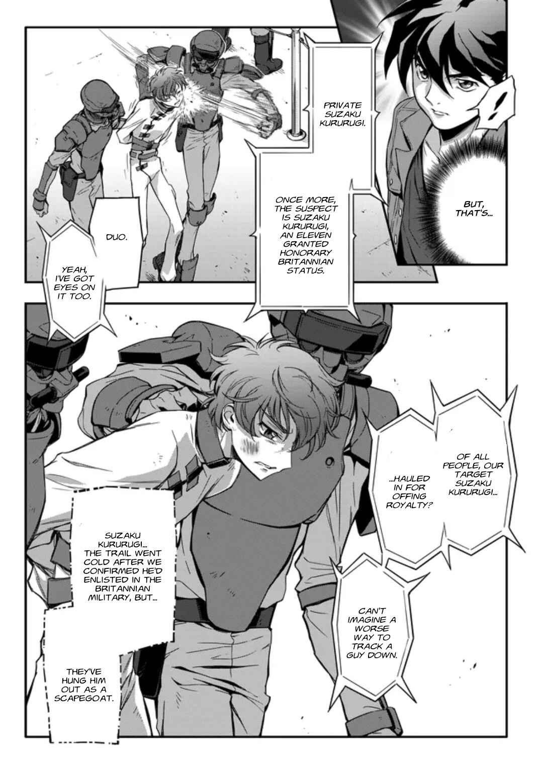 Mobile Suit Gundam Wing × Code Geass: Lelouch of the Rebellion — Minuet Zero Chapter 1.1 - Page 18