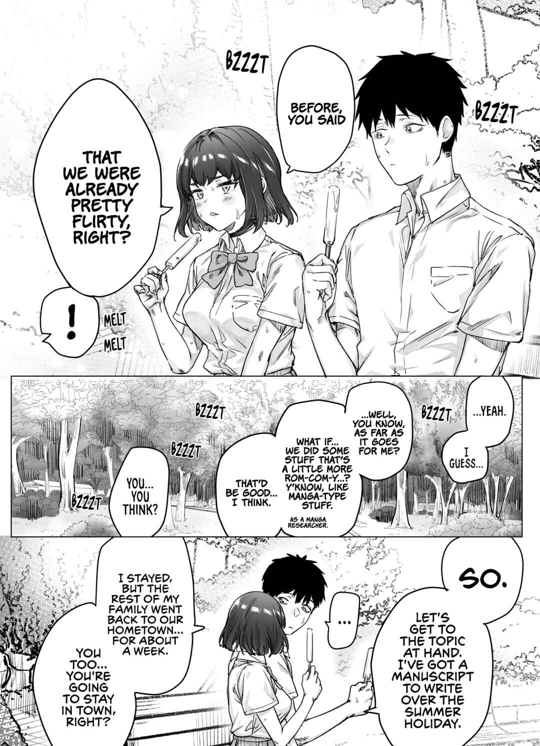 Ichinichi Goto ni Tsun ga Hetteku Tsuntsuntsuntsuntsuntsuntsuntsuntsuntsuntsundere Joshi Chapter 41 - Page 1