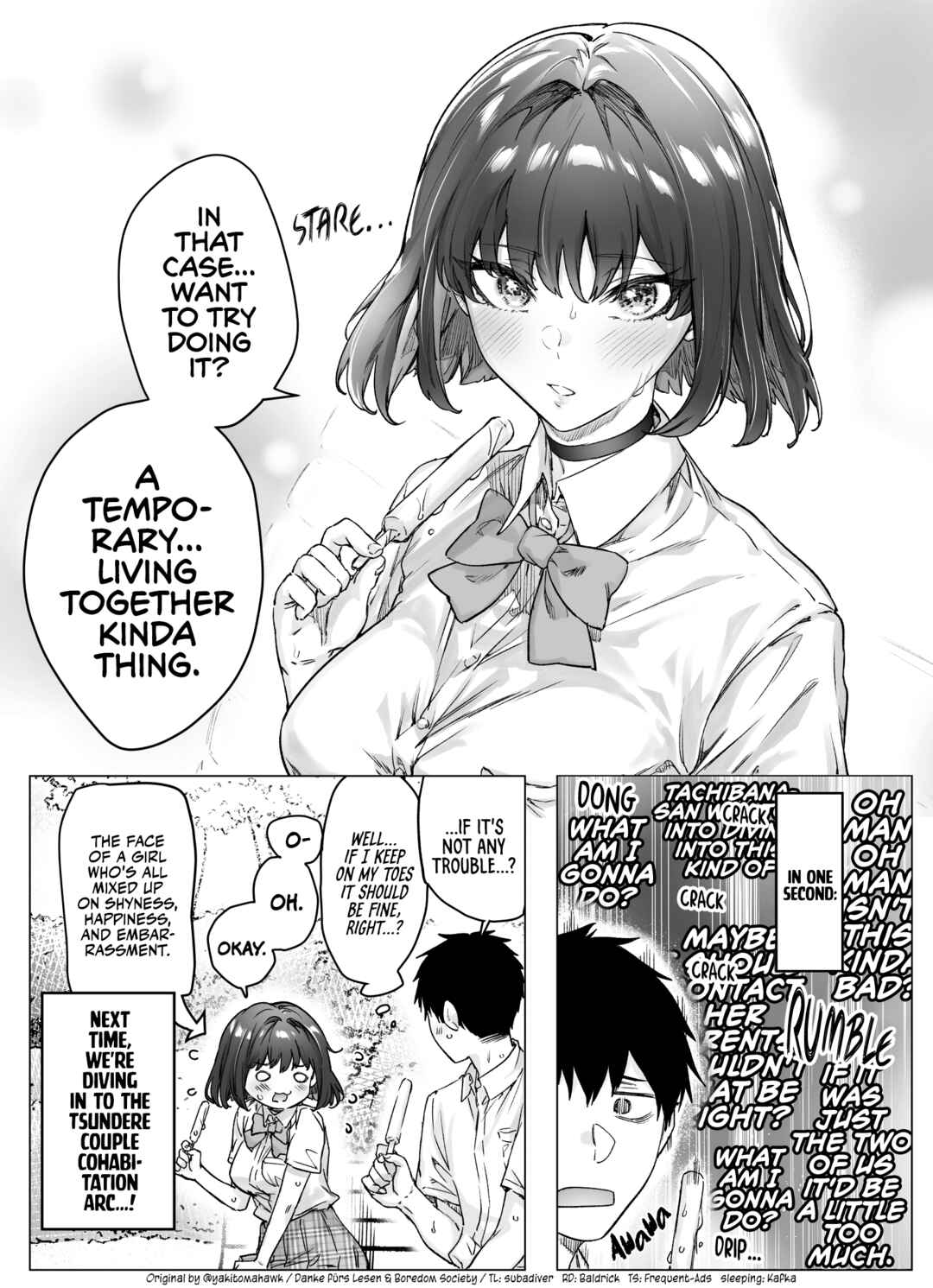 Ichinichi Goto ni Tsun ga Hetteku Tsuntsuntsuntsuntsuntsuntsuntsuntsuntsuntsundere Joshi Chapter 41 - Page 2