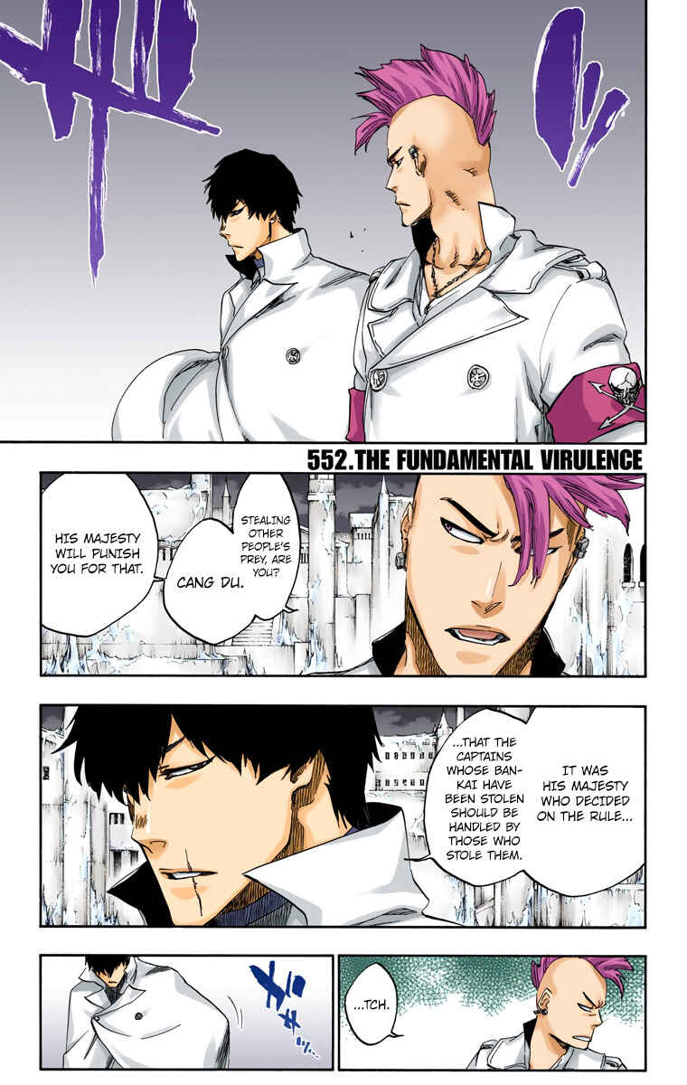 Bleach (Official Colored) Chapter 552 - Page 2