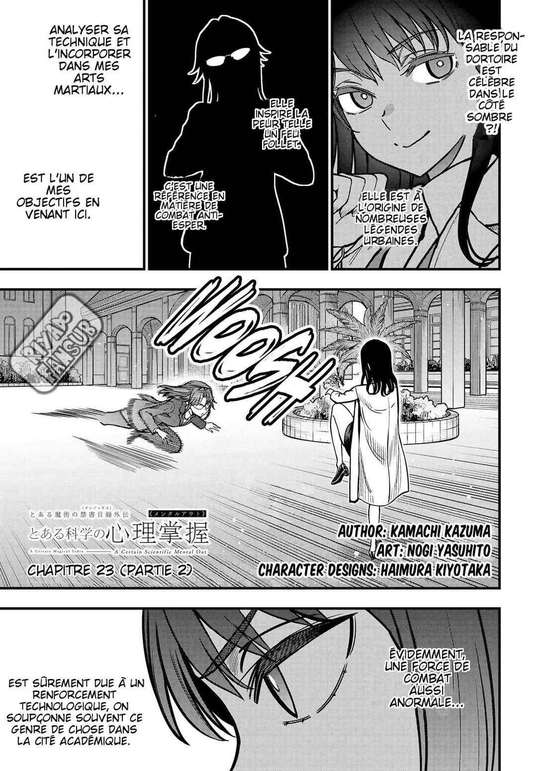 Toaru Majutsu no Index Gaiden - Toaru Kagaku no Mental Out Chapter 23.2 - Page 3