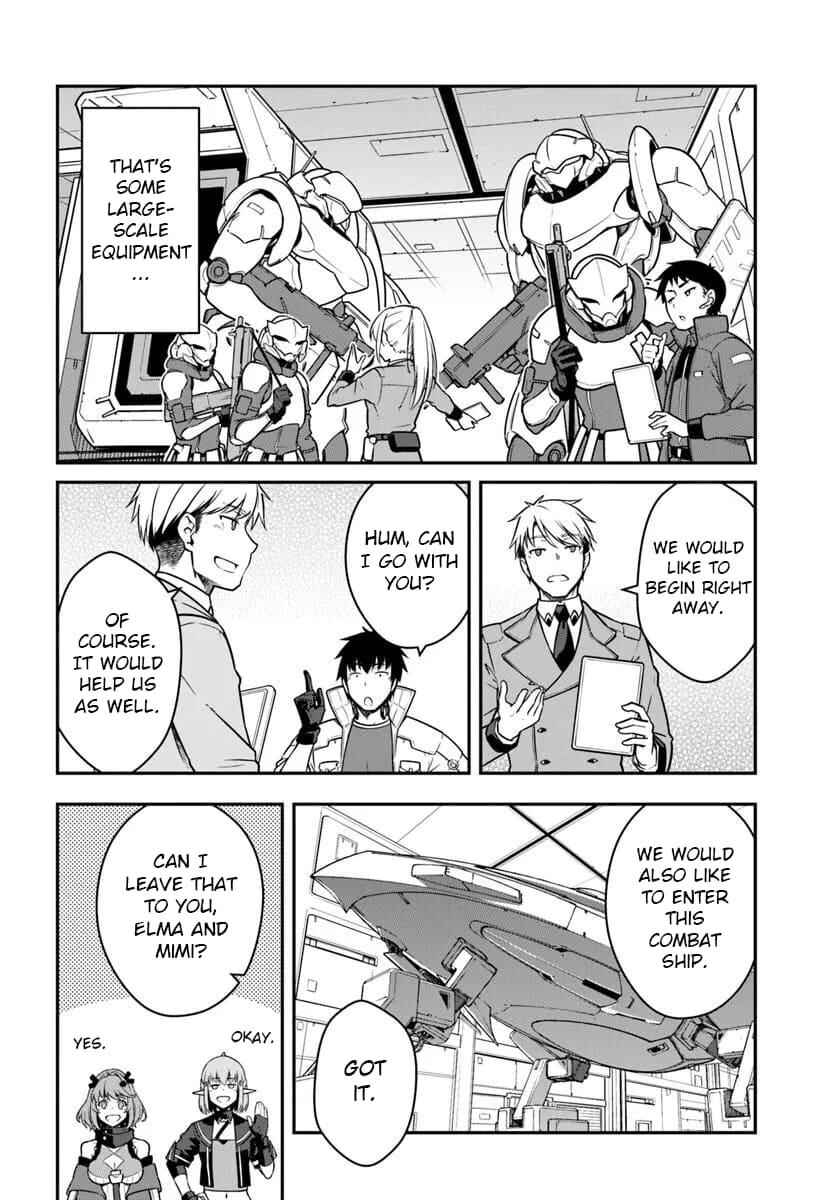 Mezametara Saikyou Soubi to Uchuusen-mochi datta node, Ikkodate Mezashite Youhei to shite Jiyuu ni Ikitai Chapter 49.1 - Page 4