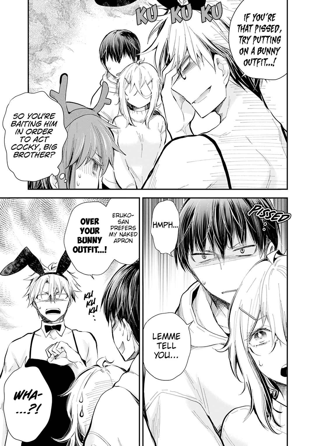 Shingeki no Eroko-san: Hen na Oneesan wa Danshi Kousei to Nakayoku Naritai Chapter 36 - Page 17