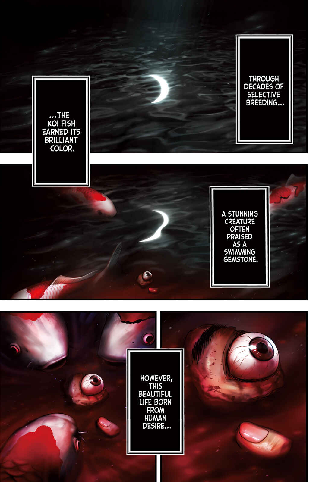 The Koi of Sacrifice, Death, and Taboo Chapter 1 - Page 1