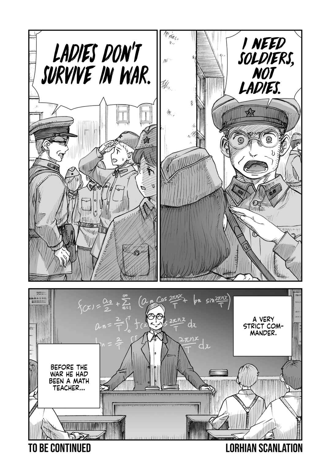Sensou wa Onna no Kao wo Shiteinai Chapter 26.3 - Page 12