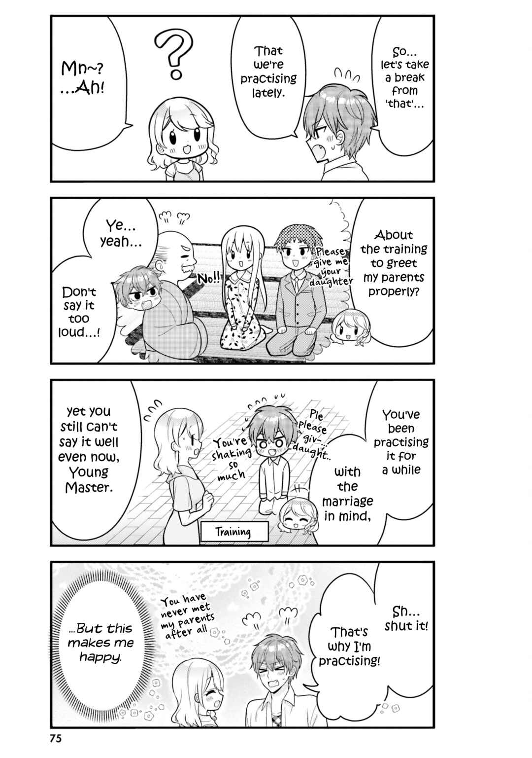 Tekito na Maid no Oneesan & Erasou de Ichizu na Botchan Chapter 38 - Page 3