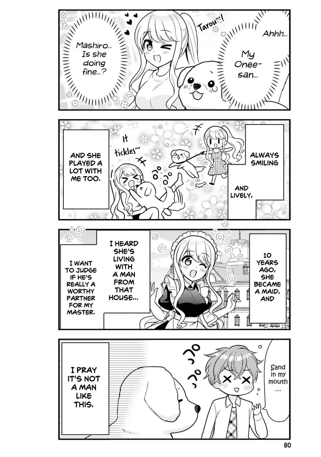 Tekito na Maid no Oneesan & Erasou de Ichizu na Botchan Chapter 38 - Page 8