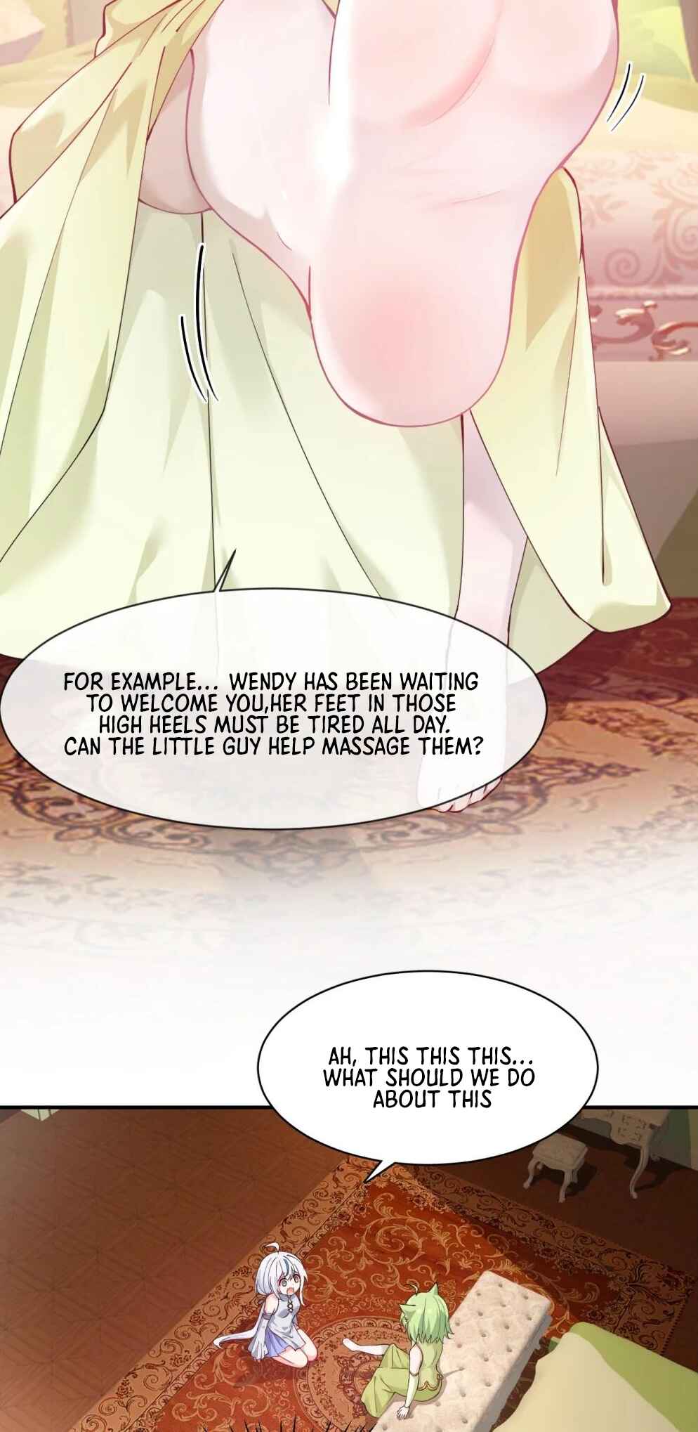 Tiānshēng Mèigǔ De Wǒ Bèi Bìng Jiāo Tú Er Dīng Shàngle Chapter 23 - Page 35