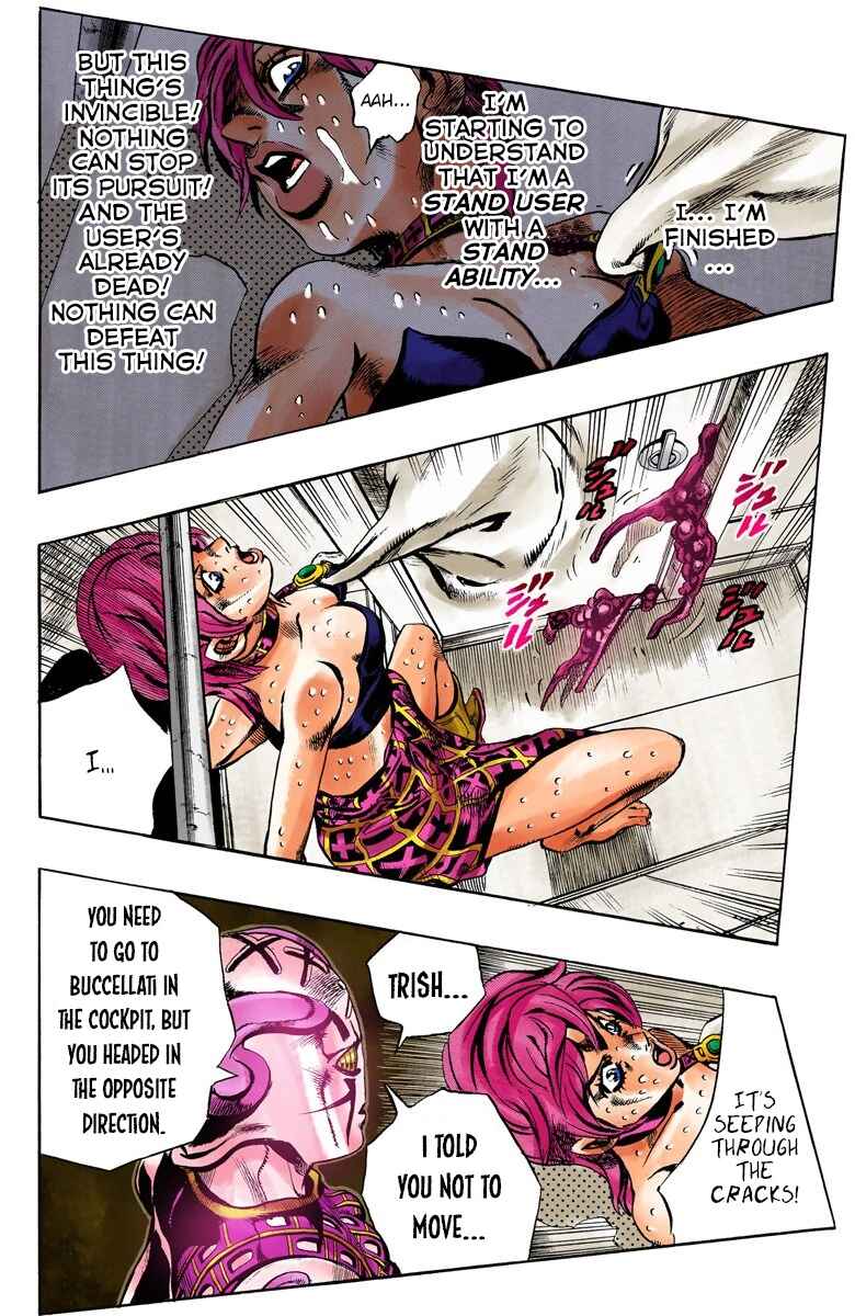 JoJo no Kimyou na Bouken: Part 5 - Ougon no Kaze Color-ban Chapter 99 - Page 12
