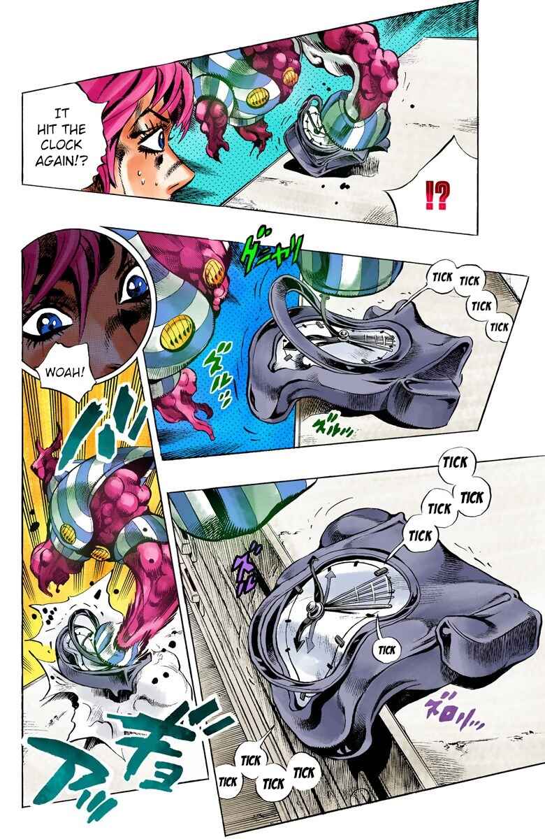 JoJo no Kimyou na Bouken: Part 5 - Ougon no Kaze Color-ban Chapter 99 - Page 14