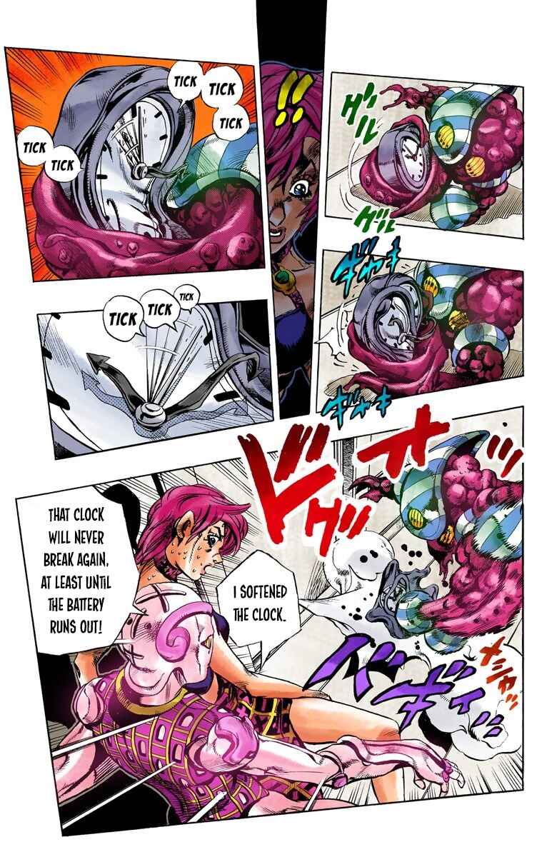 JoJo no Kimyou na Bouken: Part 5 - Ougon no Kaze Color-ban Chapter 99 - Page 15