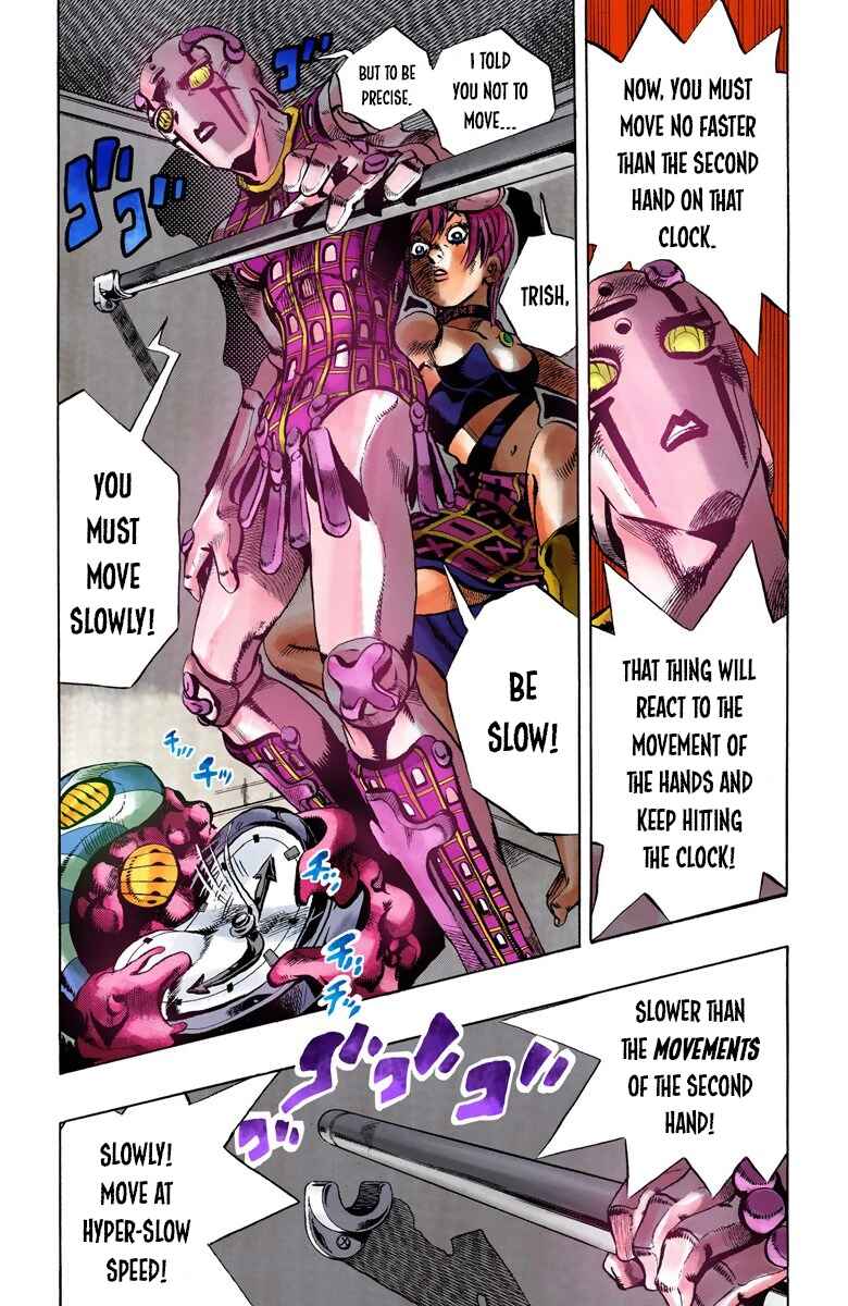 JoJo no Kimyou na Bouken: Part 5 - Ougon no Kaze Color-ban Chapter 99 - Page 16
