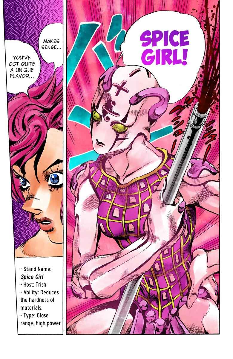 JoJo no Kimyou na Bouken: Part 5 - Ougon no Kaze Color-ban Chapter 99 - Page 19