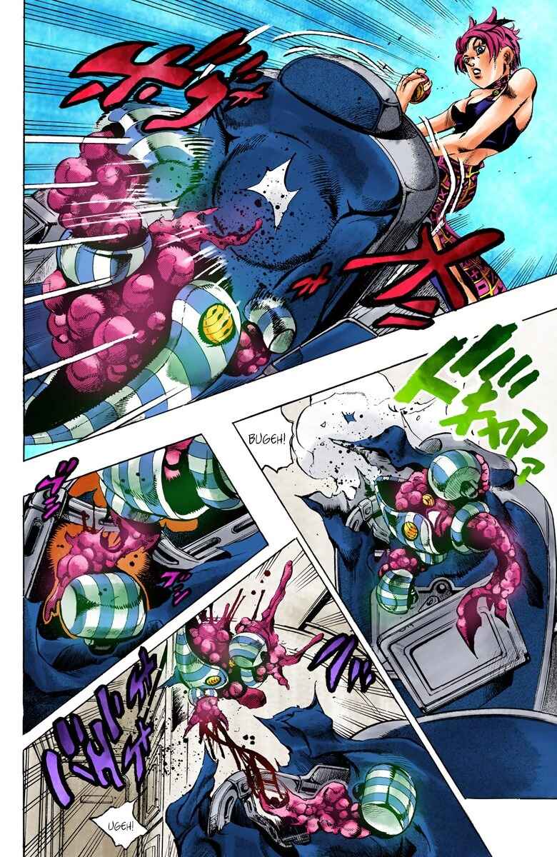 JoJo no Kimyou na Bouken: Part 5 - Ougon no Kaze Color-ban Chapter 99 - Page 7