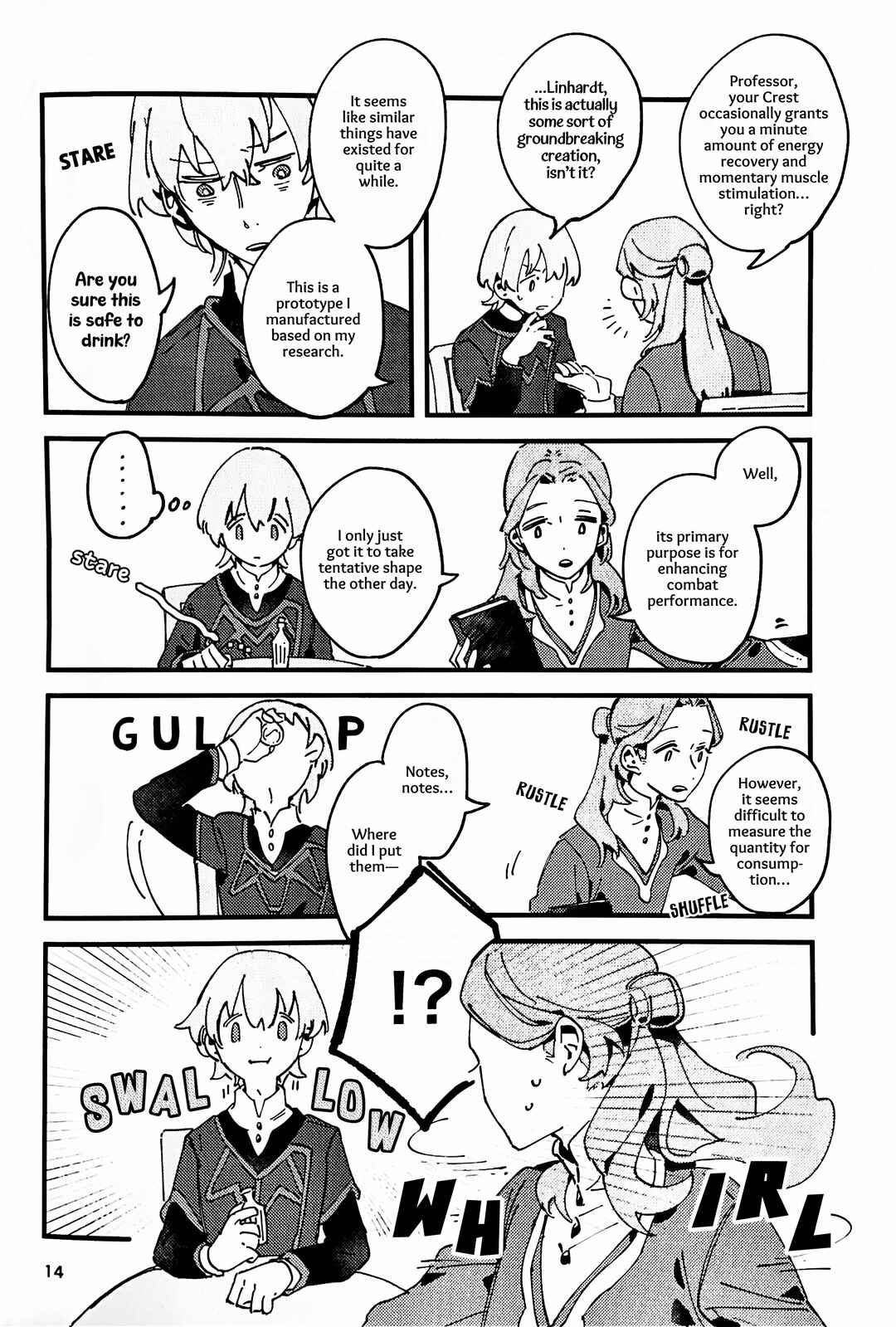 Fire Emblem - Kyou wa Yasumimashou Chapter ? - Page 13