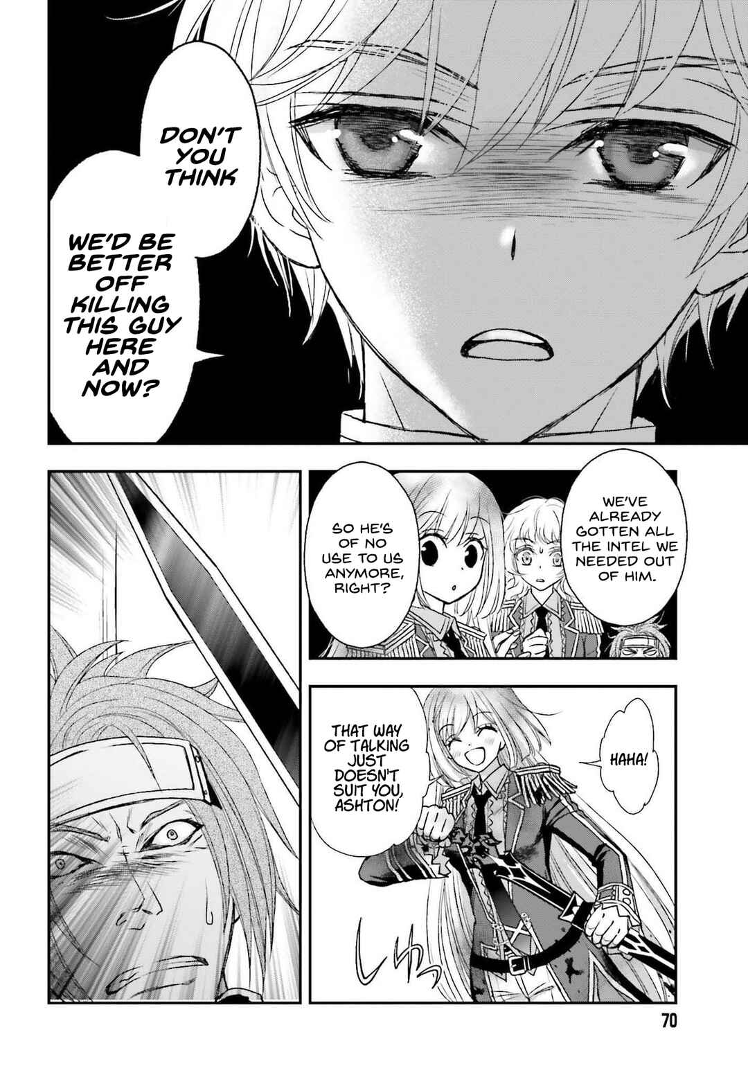 Shinigami ni Sodaterareta Shoujo wa Shikkoku no Tsurugi o Mune ni Idaku Chapter 26 - Page 10