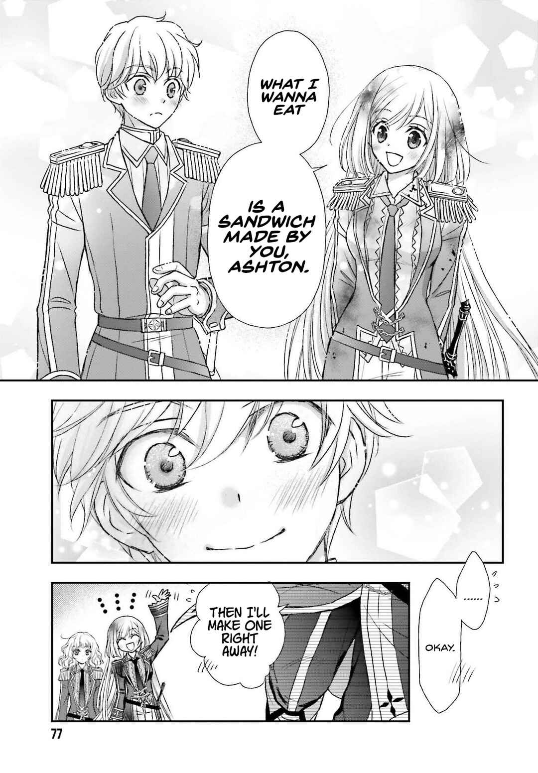 Shinigami ni Sodaterareta Shoujo wa Shikkoku no Tsurugi o Mune ni Idaku Chapter 26 - Page 17