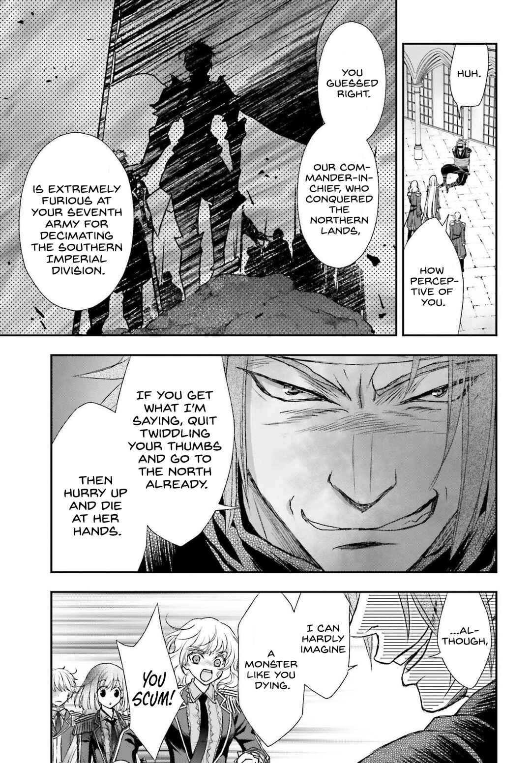 Shinigami ni Sodaterareta Shoujo wa Shikkoku no Tsurugi o Mune ni Idaku Chapter 26 - Page 7