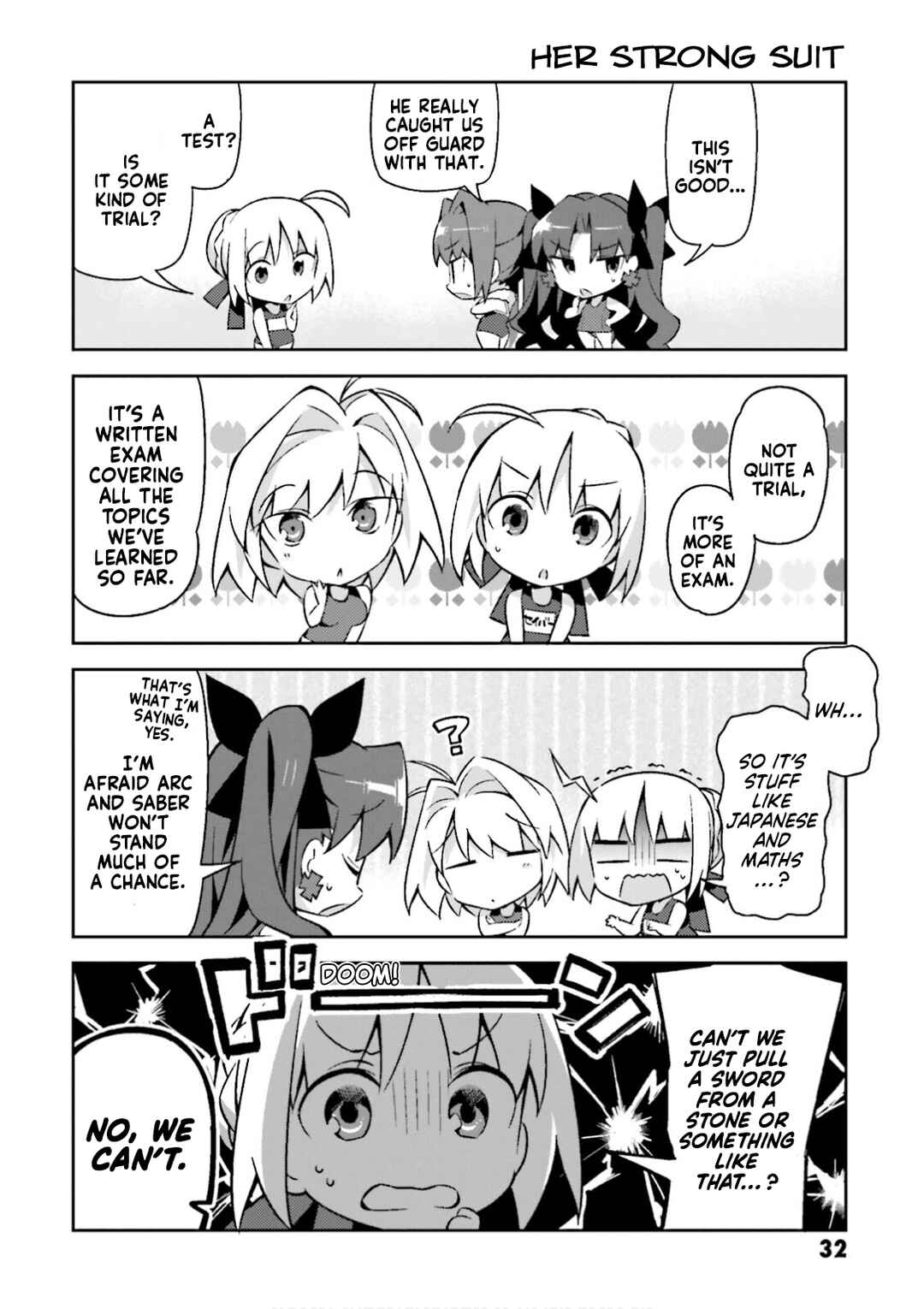 Type-Moon Gakuen - Chibi Chuki! Chapter 17 - Page 4