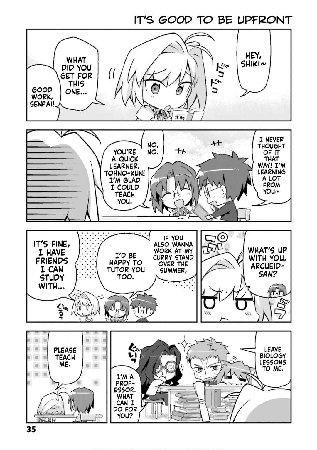 Type-Moon Gakuen - Chibi Chuki! Chapter 17 - Page 7