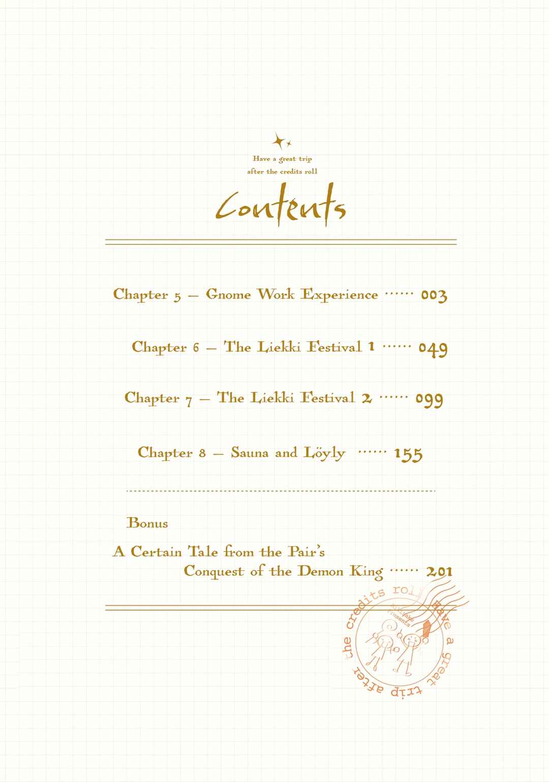 Endroll no Ato ni wa Saikou no Tabi o Chapter 5 - Page 3