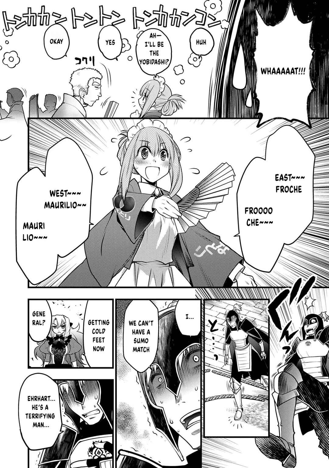 Oozumou Reijou ~Seijo ni Hirateuchi wo Kuratta Shunkan Sumou Budatta Zense wo Omoidashita Akuyaku Reijou no Watashi wa sute Neko Ouji ni Chanko wo Furumaitai Haadosukoidosukoi~ Chapter 7 - Page 37