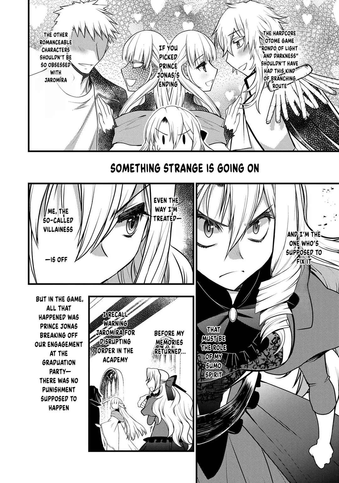 Oozumou Reijou ~Seijo ni Hirateuchi wo Kuratta Shunkan Sumou Budatta Zense wo Omoidashita Akuyaku Reijou no Watashi wa sute Neko Ouji ni Chanko wo Furumaitai Haadosukoidosukoi~ Chapter 7 - Page 9