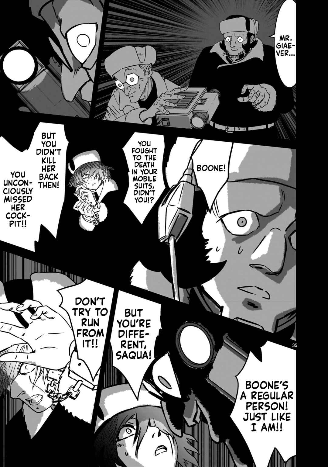 Mobile Suit Gundam: The battle tales of Flanagan Boone Chapter 20 - Page 35