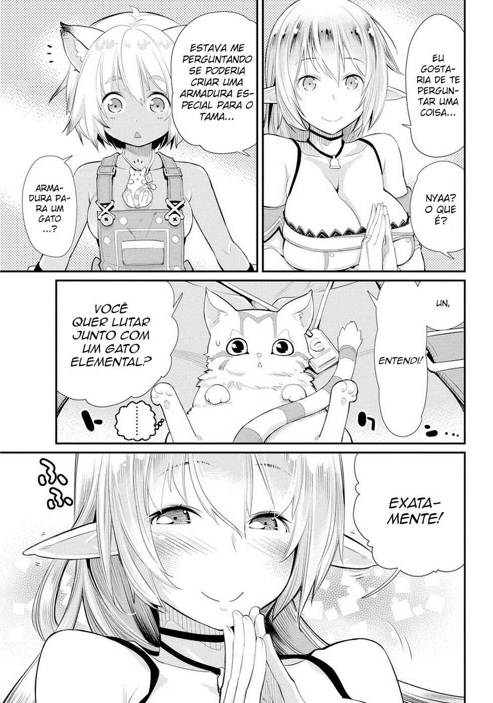 S-Rank Monster no "Behemoth" dakedo, Neko to Machigawarete Elf Musume no Pet to Shite Kurashitemasu Chapter 4 - Page 15